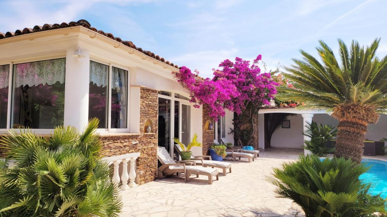 Villa Provencale A Sainte Maxime, Golf De Saint Tropez Екстериор снимка