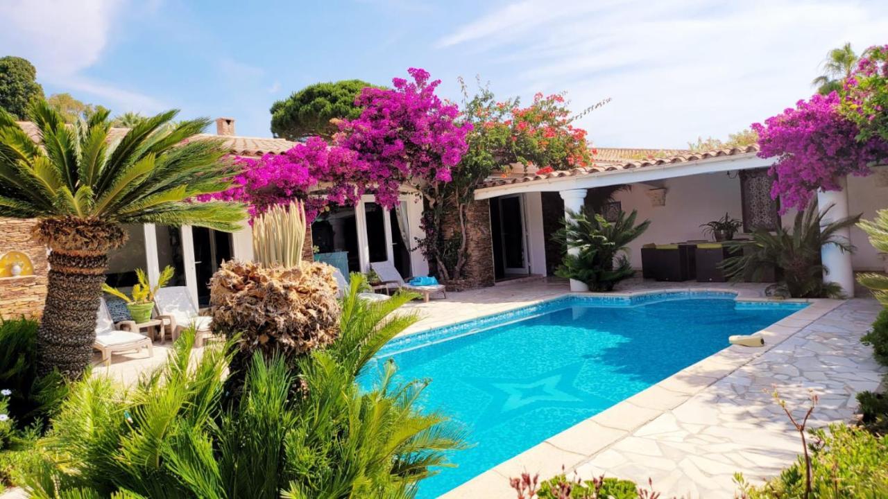 Villa Provencale A Sainte Maxime, Golf De Saint Tropez Екстериор снимка