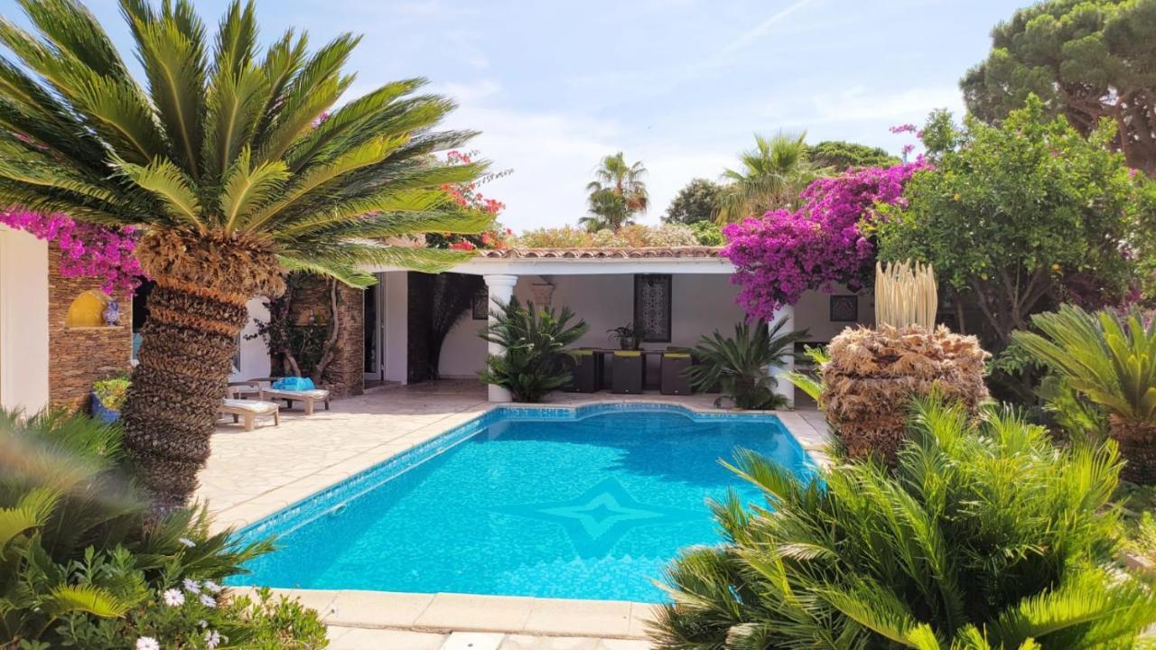 Villa Provencale A Sainte Maxime, Golf De Saint Tropez Екстериор снимка