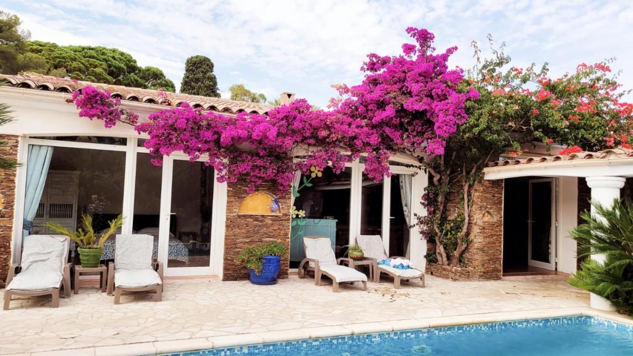 Villa Provencale A Sainte Maxime, Golf De Saint Tropez Екстериор снимка