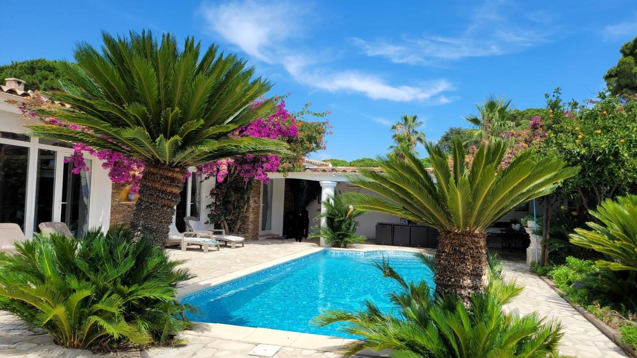 Villa Provencale A Sainte Maxime, Golf De Saint Tropez Екстериор снимка