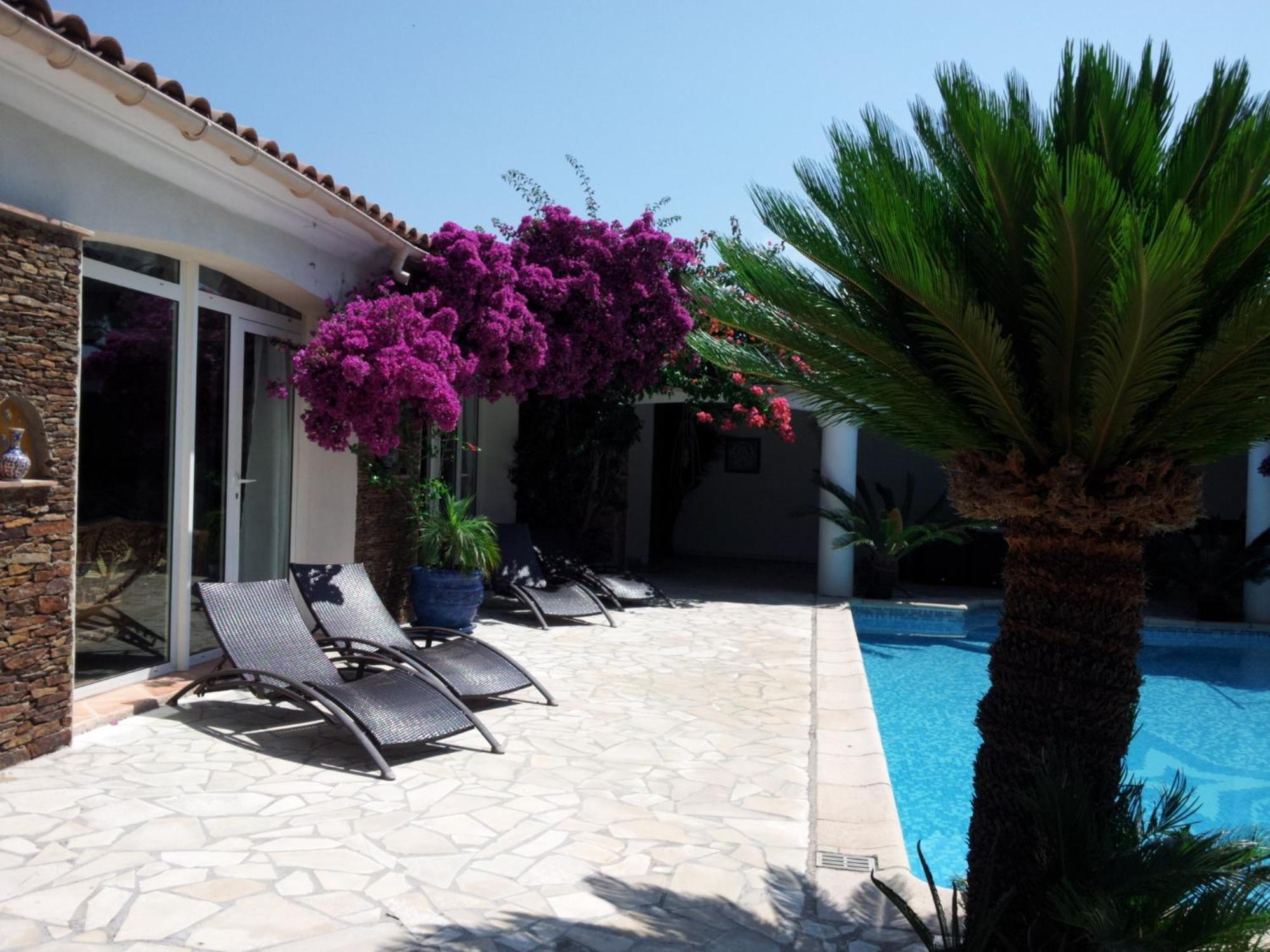 Villa Provencale A Sainte Maxime, Golf De Saint Tropez Екстериор снимка